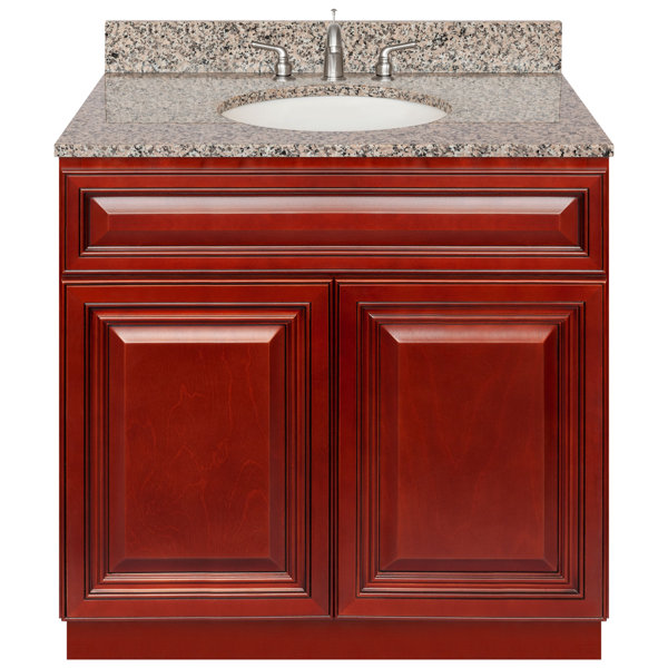 Charlton Home® Ipswich 37'' Free Standing Single Bathroom Vanity with
